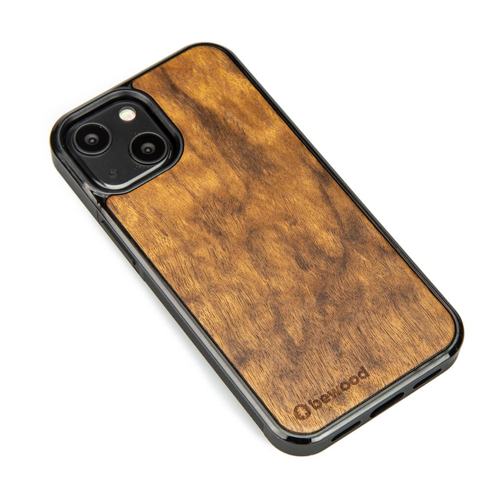 Drewniane Etui na iPhone 13 Mini IMBUIA (2)