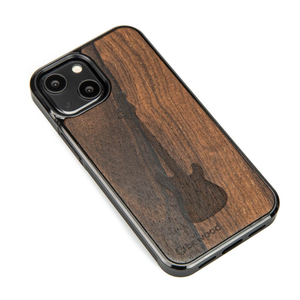 Drewniane Etui na iPhone 13 Mini GITARA ZIRICOTE (2)