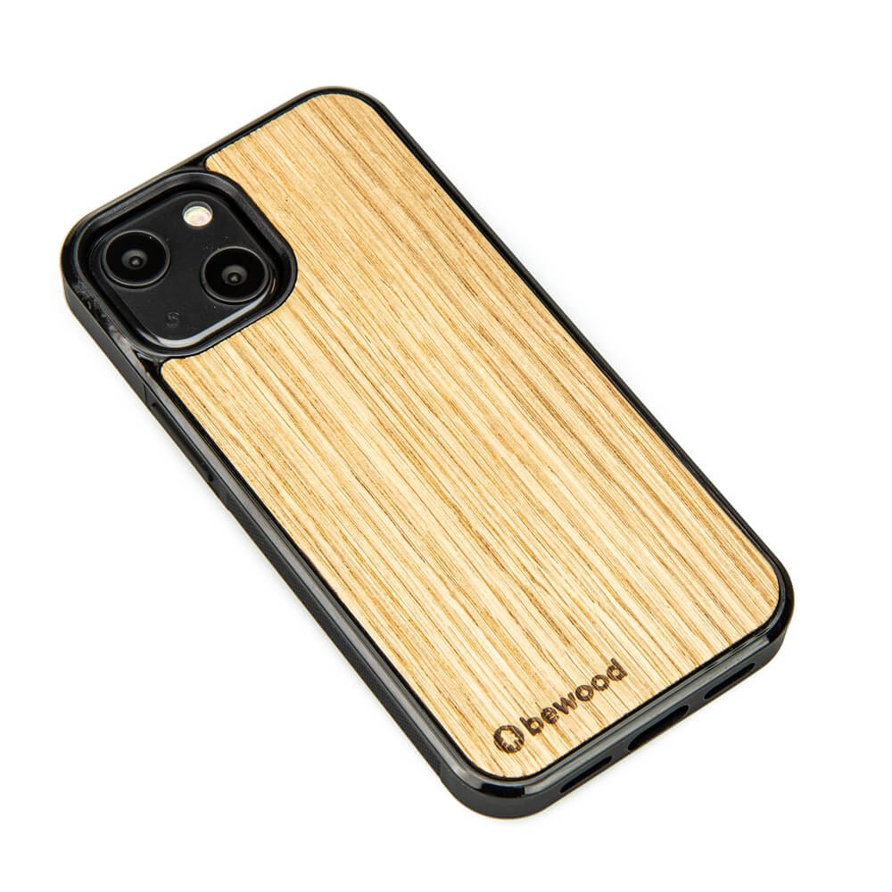 Drewniane Etui na iPhone 13 Mini DĄB (2)