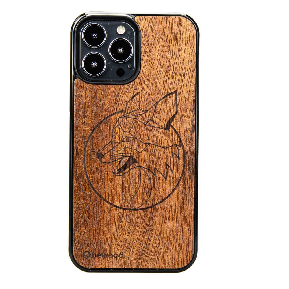 Drewniane Etui na iPhone 13 Pro Max LIS MERBAU (1)