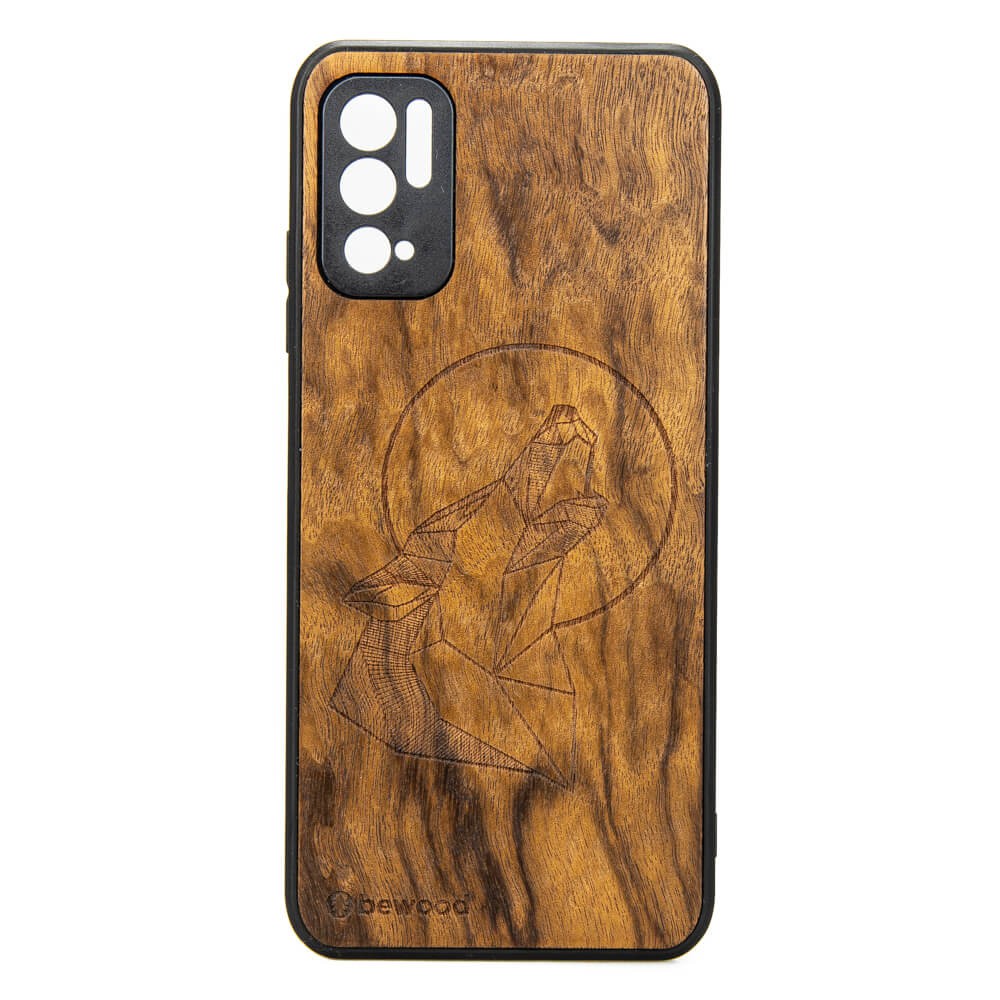 Drewniane Etui Xiaomi Redmi Note 10 5G WILK IMBUIA (1)