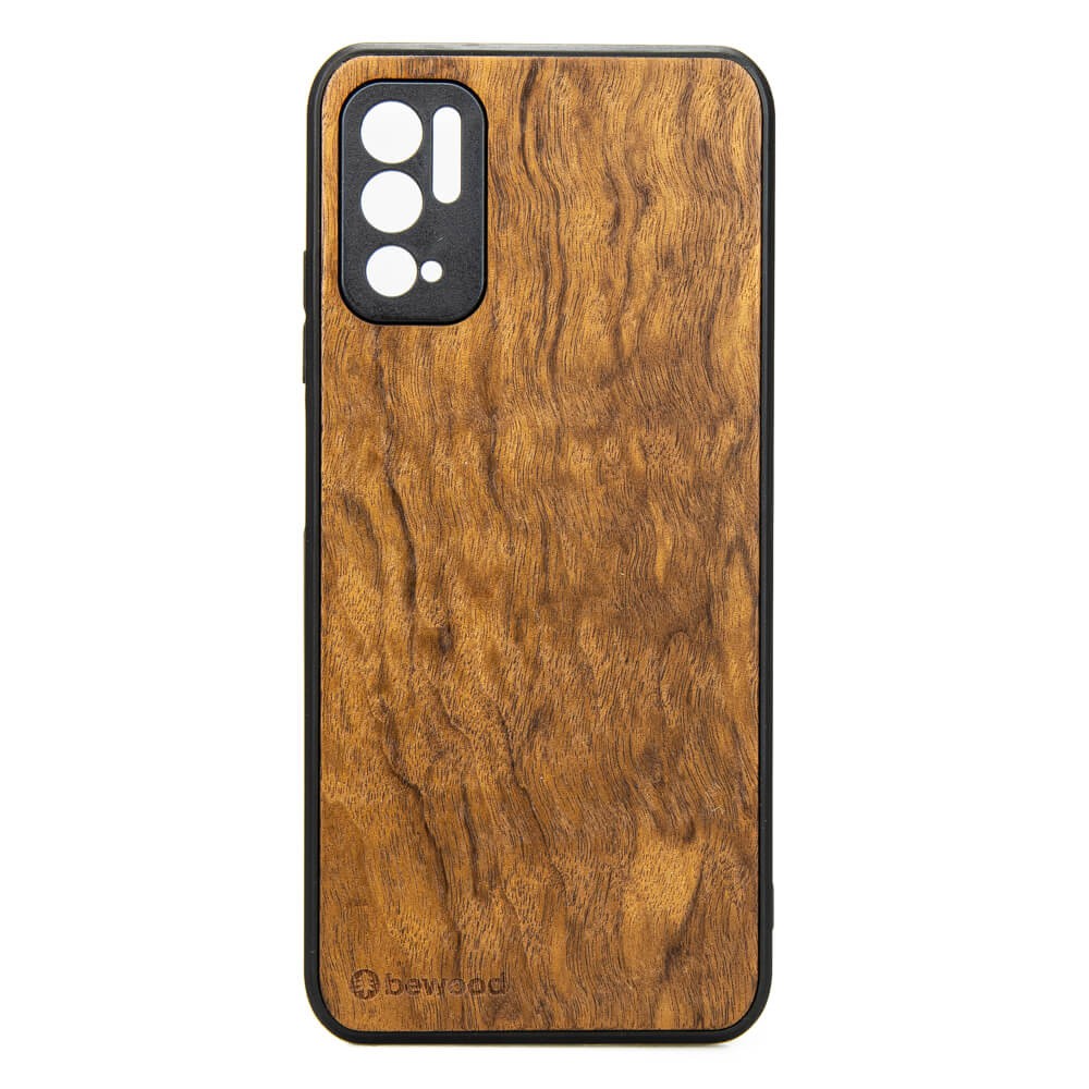 Drewniane Etui Xiaomi Redmi Note 10 5G IMBUIA (1)