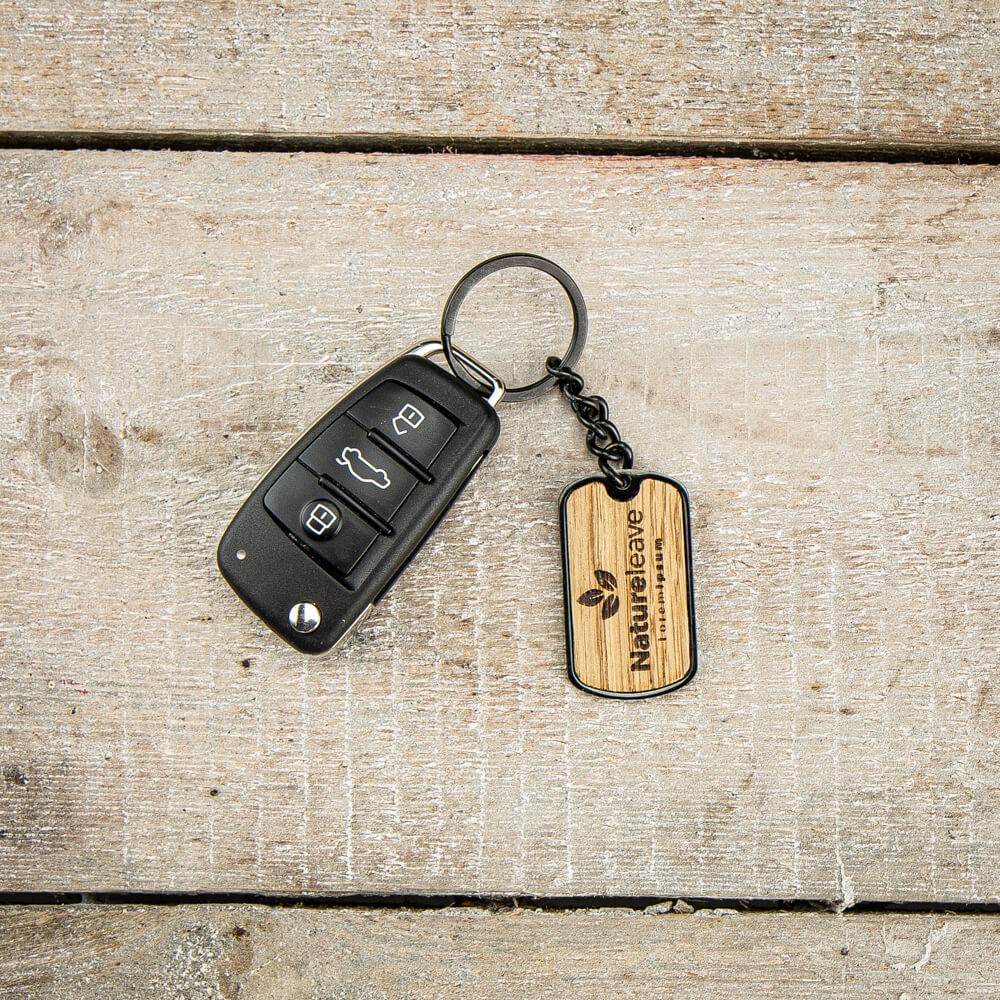 Personalizowany Brelok Bewood - Twoje Logo - Czarny (6)