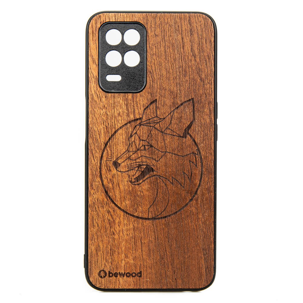 Drewniane Etui Realme 8 5G LIS MERBAU (1)