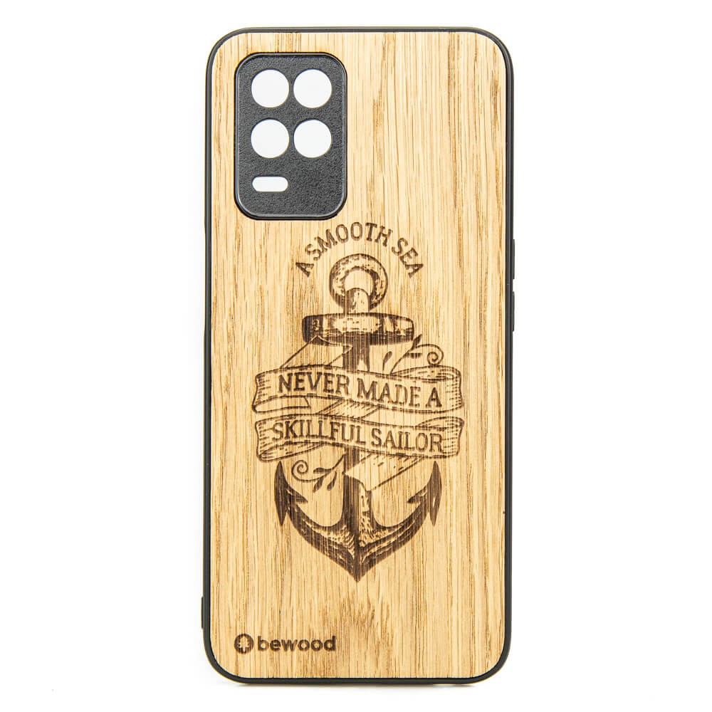 Drewniane Etui Realme 8 5G KOTWICA DĄB (1)
