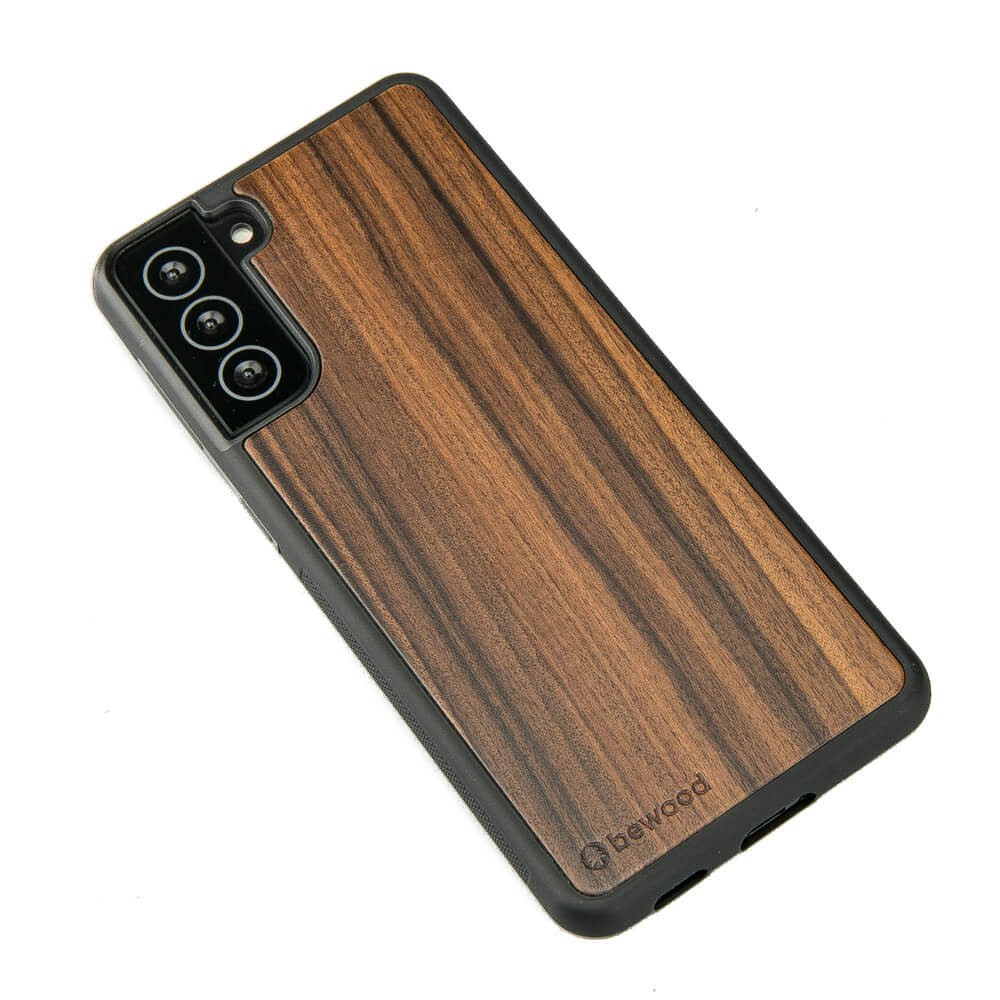 Drewniane Etui na Samsung Galaxy S21 FE PALISANDER SANTOS (2)