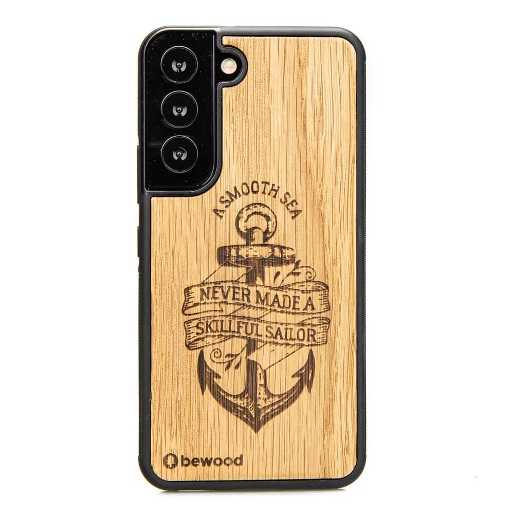 Drewniane Etui na Samsung Galaxy S22 KOTWICA DĄB (1)