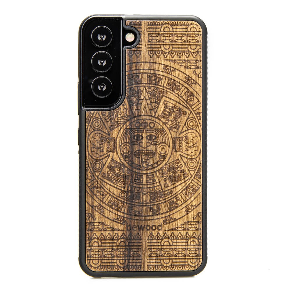Drewniane Etui na Samsung Galaxy S22 KALENDARZ AZTECKI LIMBA (1)