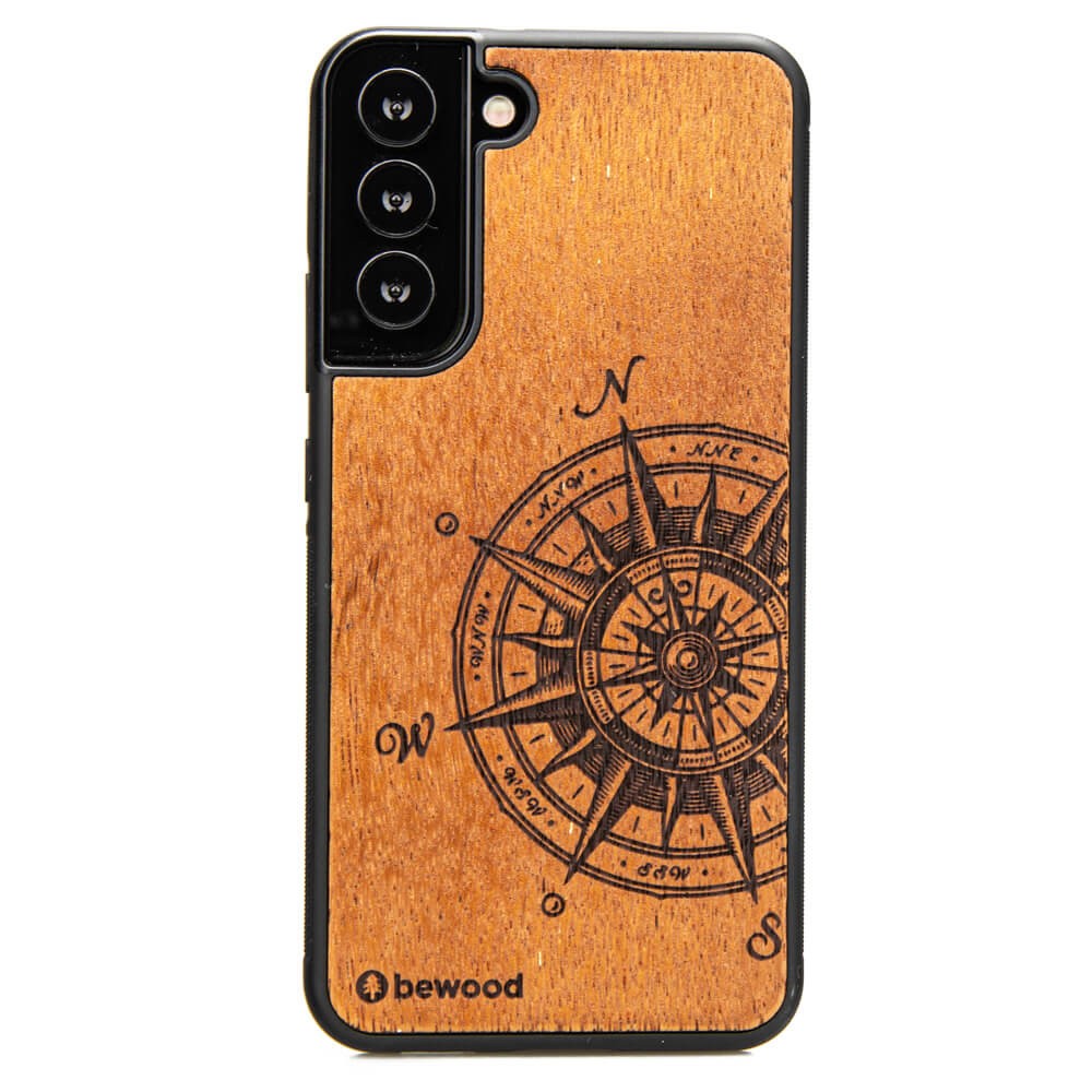 Drewniane Etui na Samsung Galaxy S22 Plus TRAVELER MERBAU (1)