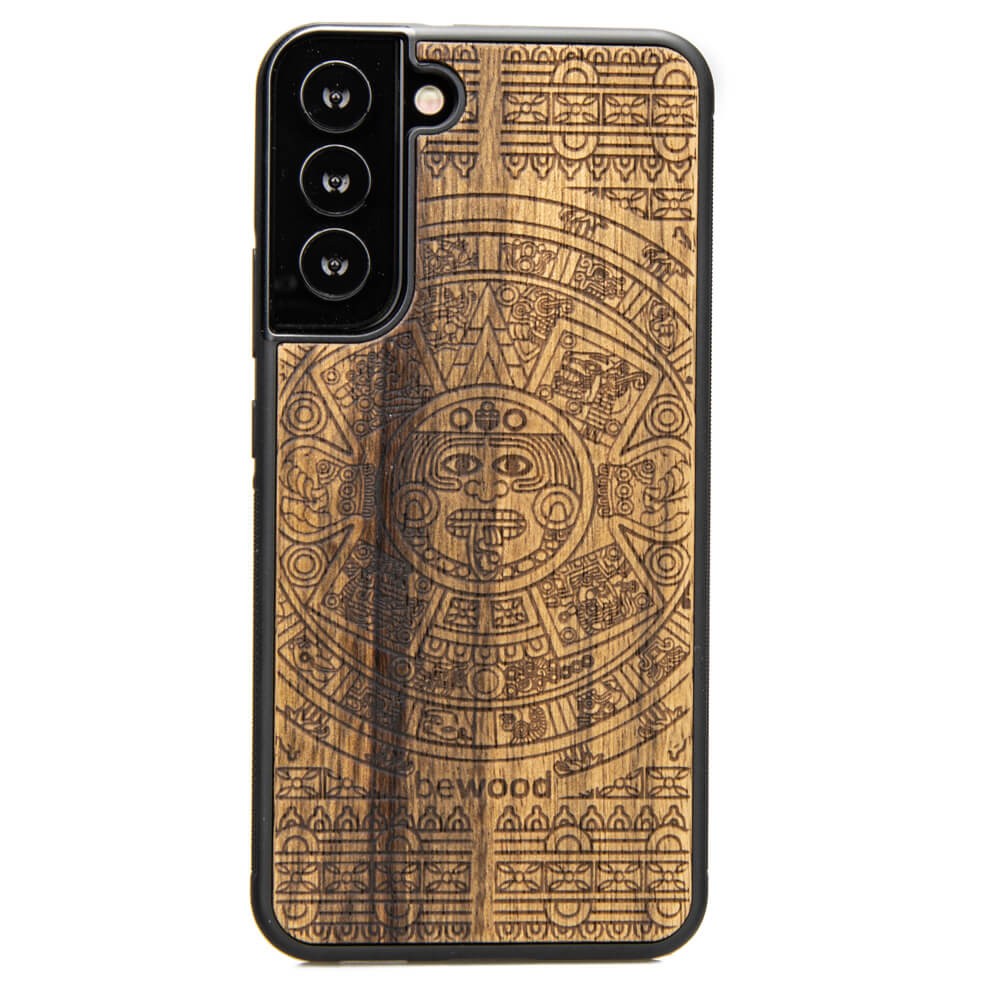 Drewniane Etui na Samsung Galaxy S22 Plus KALENDARZ AZTECKI LIMBA (1)