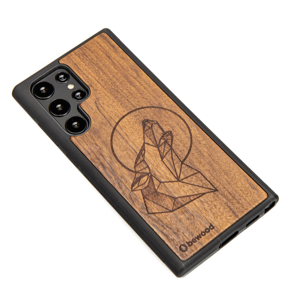 Drewniane Etui na Samsung Galaxy S22 Ultra WILK IMBUIA (2)