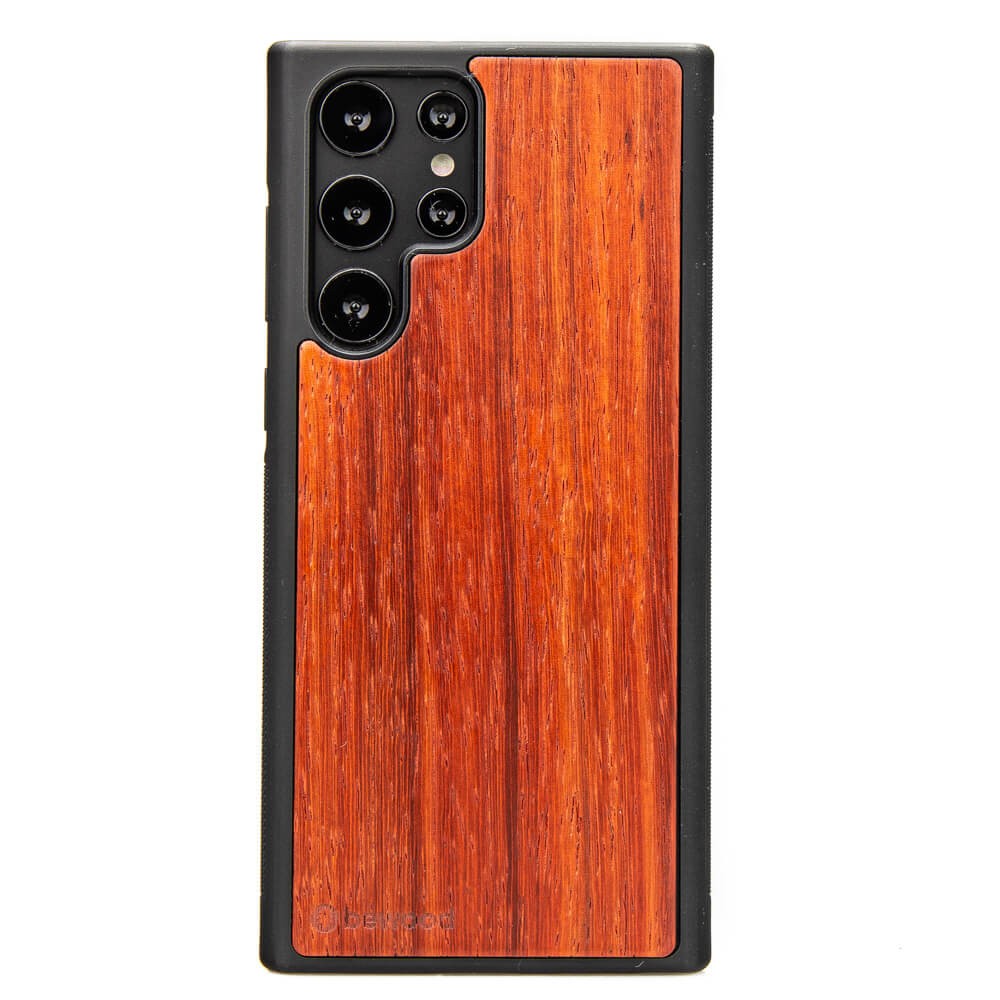 Drewniane Etui na Samsung Galaxy S22 Ultra PADOUK (1)
