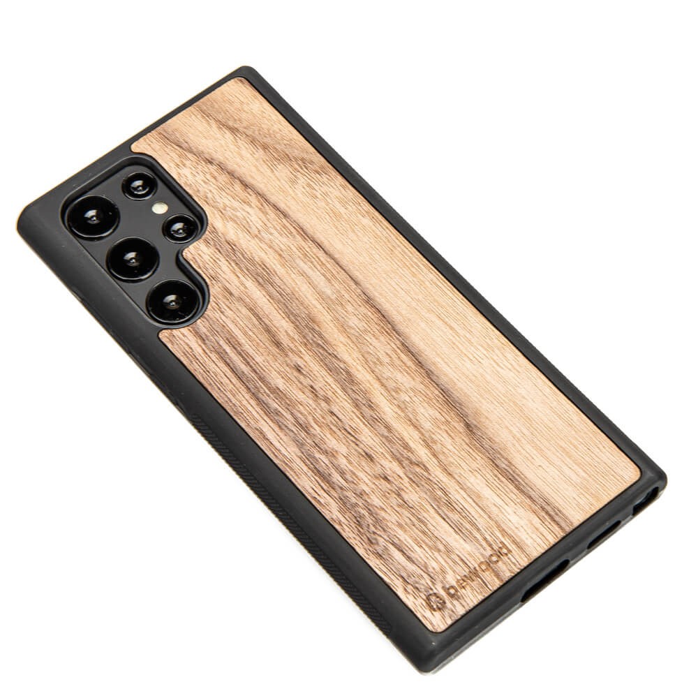 Drewniane Etui na Samsung Galaxy S22 Ultra ORZECH AMERYKAŃSKI (2)