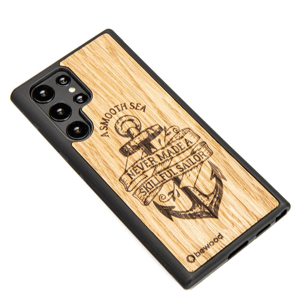 Samsung Galaxy S22 Ultra Sailor Oak Wood Case (2)