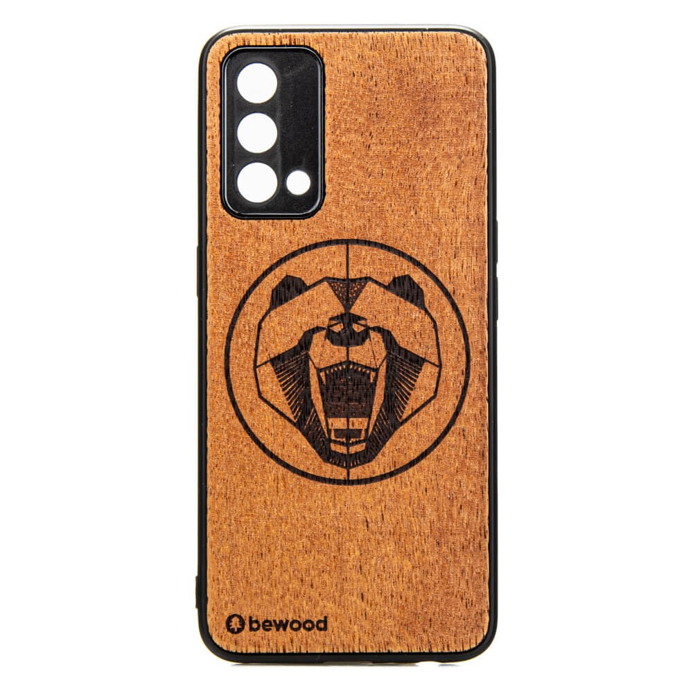 Realme GT Master Edition Bear Merbau Wood Case (1)