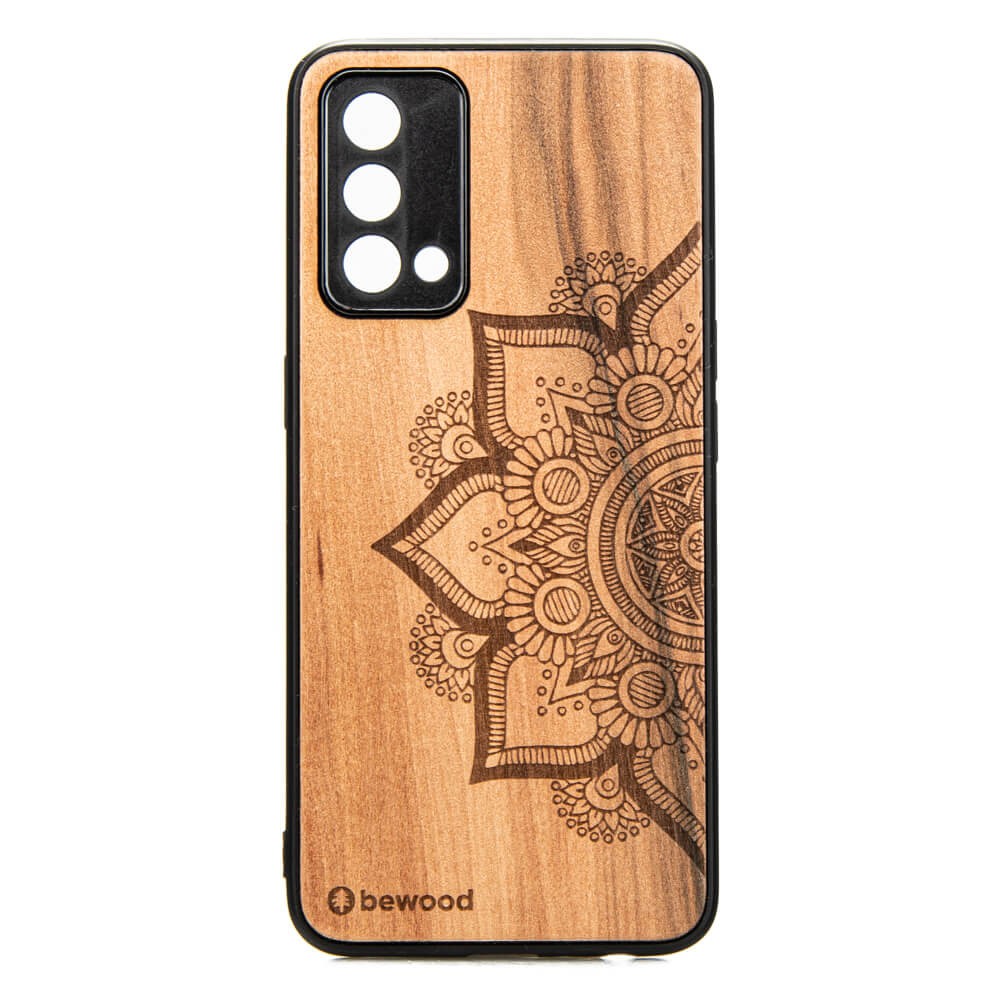 Drewniane Etui Realme GT Master Edition MANDALA JABŁOŃ (1)