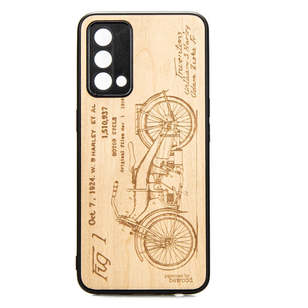 Drewniane Etui Realme GT Master Edition HARLEY PATENT ANIEGRE (1)