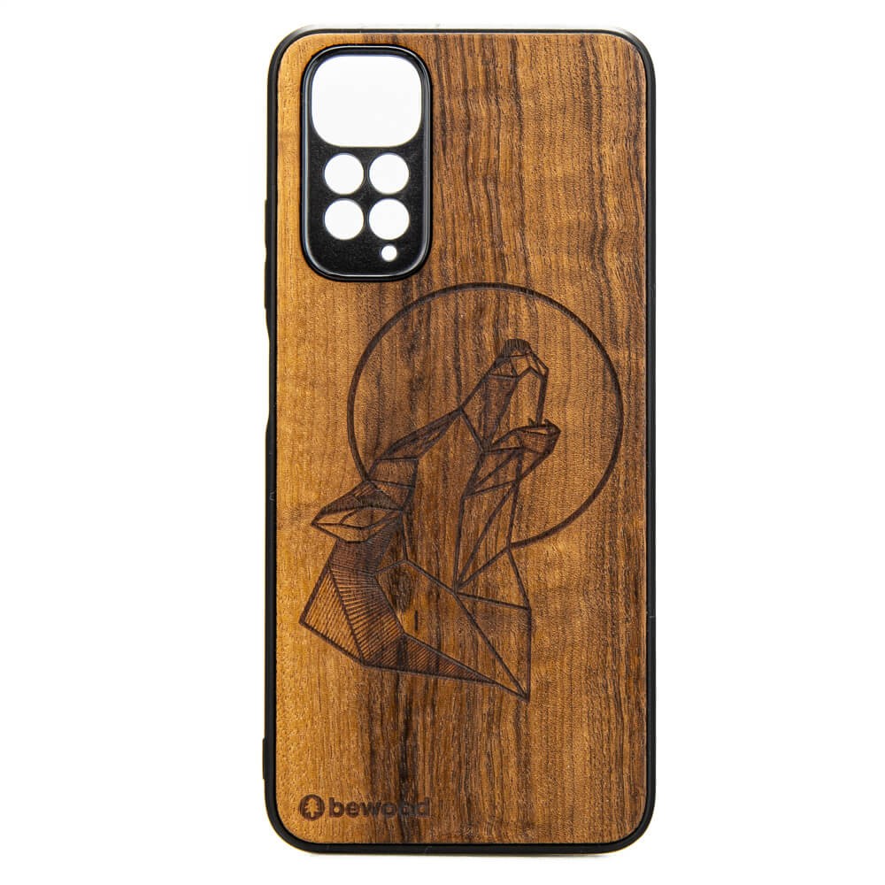 Drewniane Etui Xiaomi Redmi Note 11 / 11S WILK IMBUIA (1)