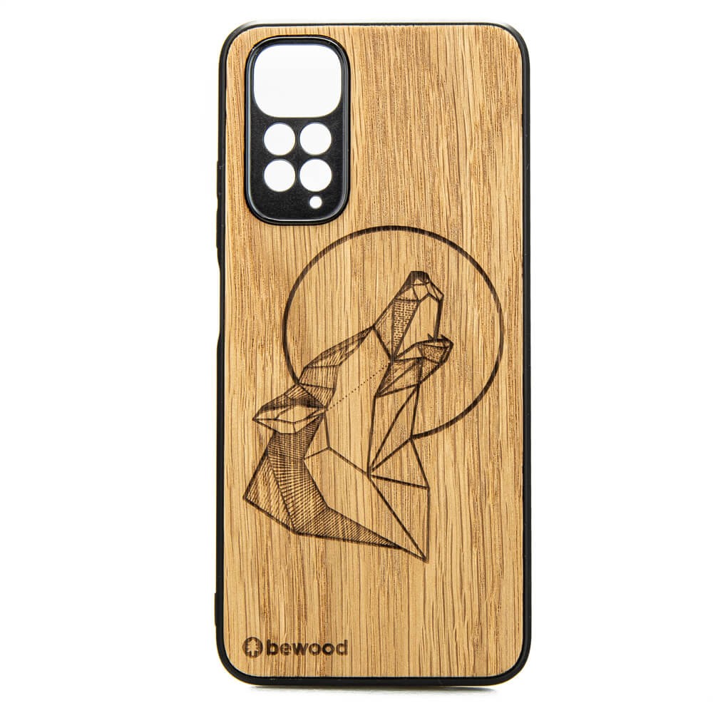 Drewniane Etui Xiaomi Redmi Note 11 / 11S WILK DĄB (1)
