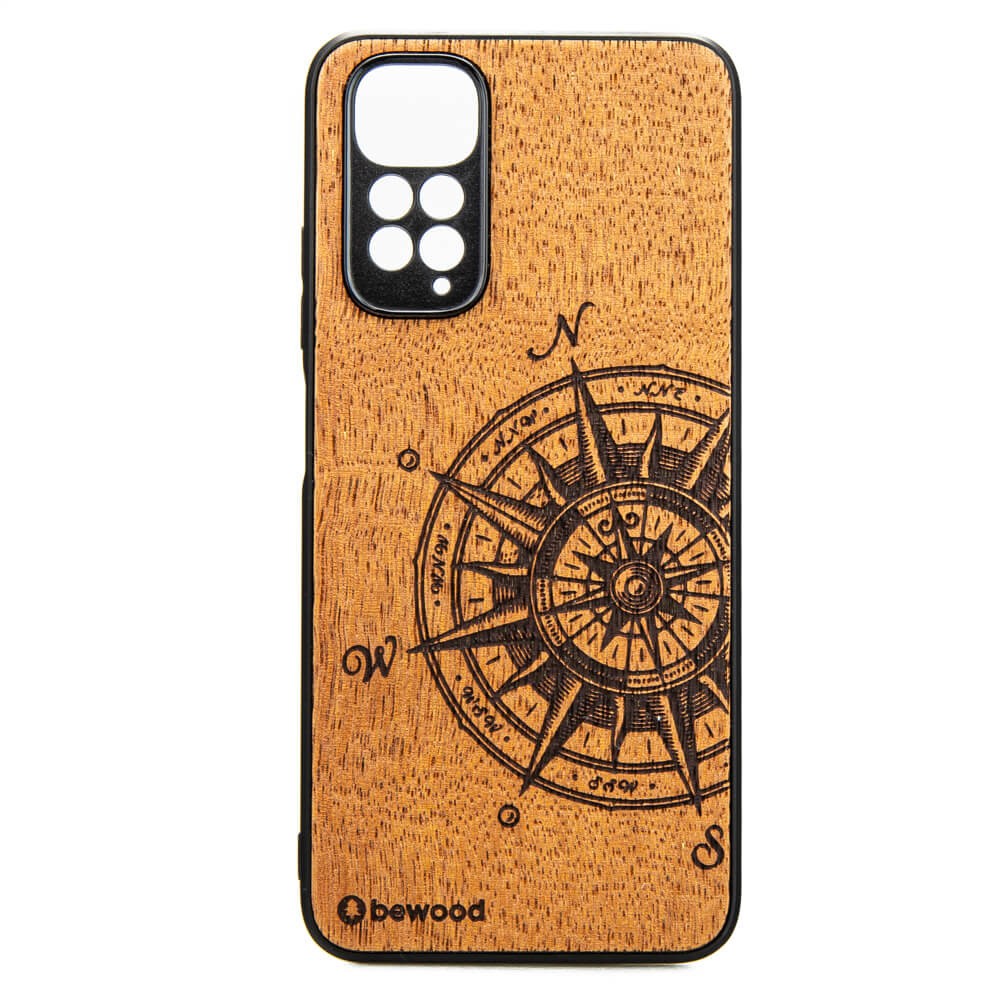 Drewniane Etui Xiaomi Redmi Note 11 / 11S TRAVELER MERBAU (1)