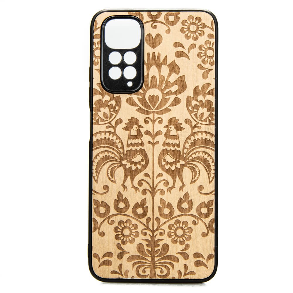 Drewniane Etui Xiaomi Redmi Note 11 / 11S POLSKI FOLK ANIEGRE (1)