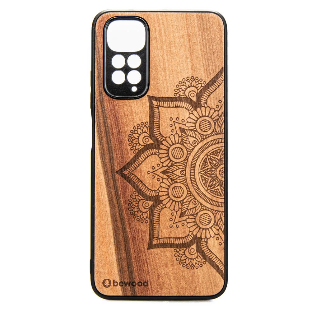 Drewniane Etui Xiaomi Redmi Note 11 / 11S MANDALA JABŁOŃ (1)