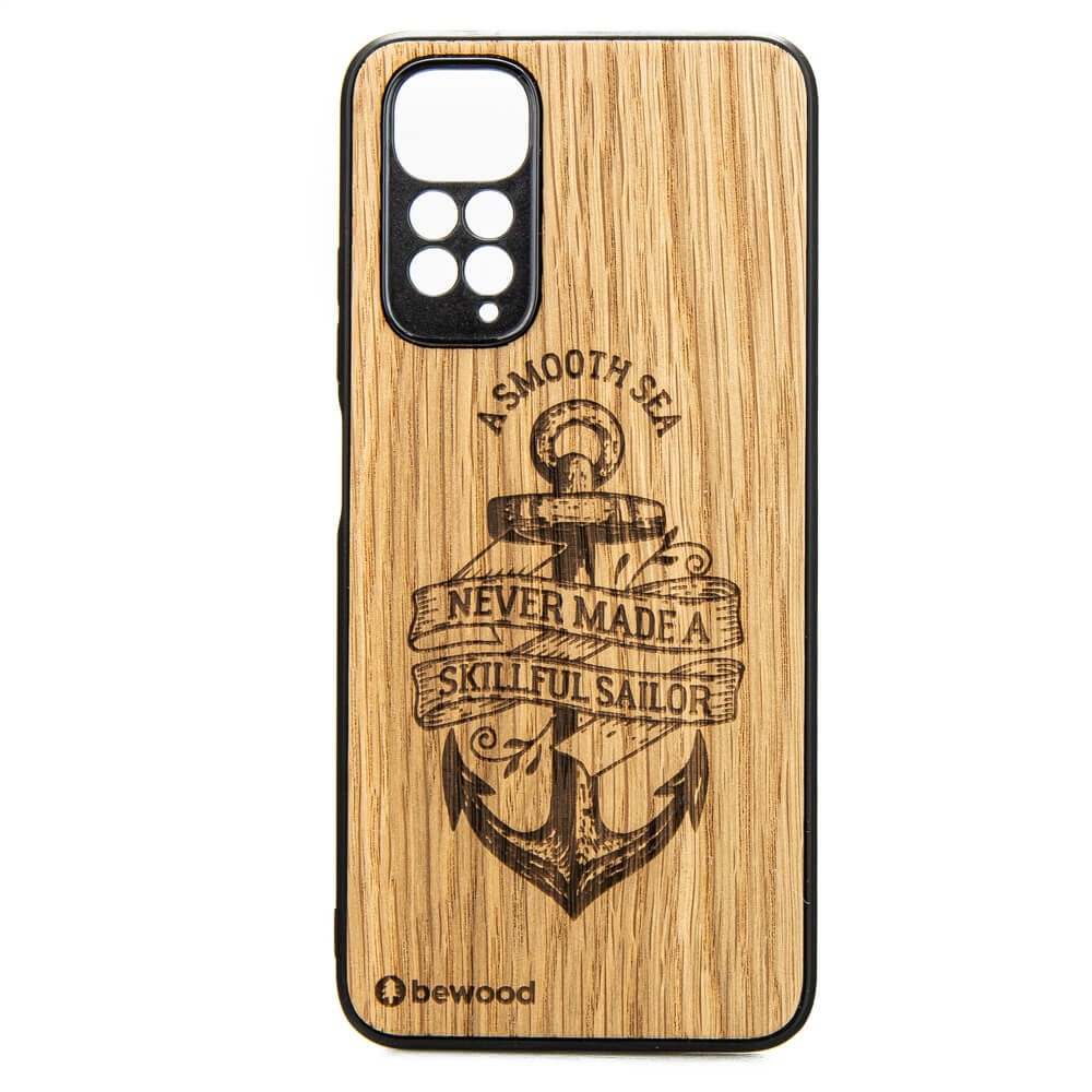 Drewniane Etui Xiaomi Redmi Note 11 / 11S KOTWICA DĄB (1)