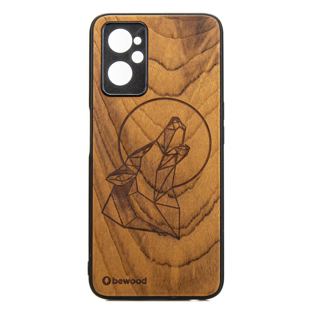 Drewniane Etui Realme 9i WILK IMBUIA (1)