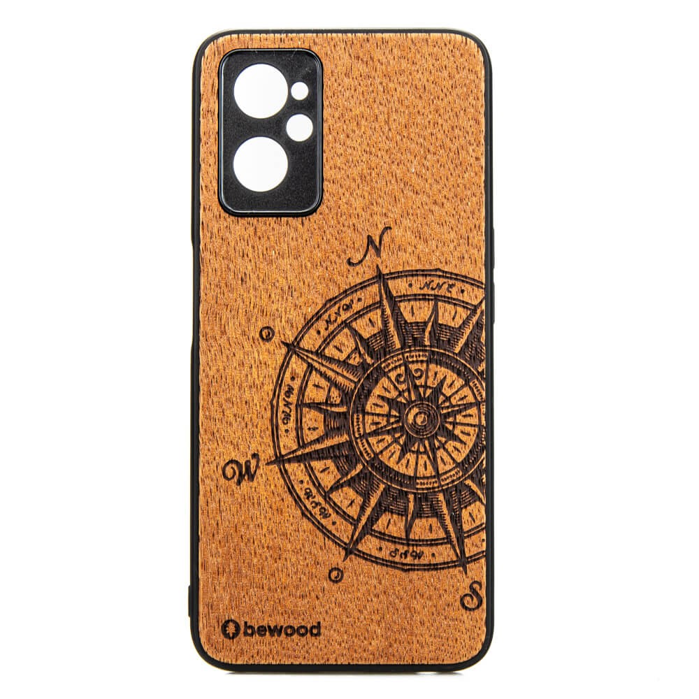 Drewniane Etui Realme 9i TRAVELER MERBAU (1)