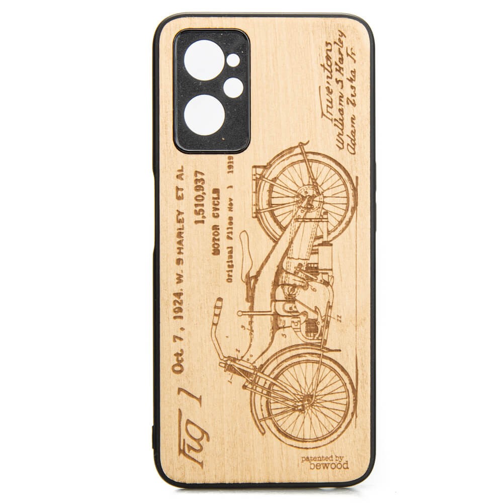 Drewniane Etui Realme 9i HARLEY PATENT ANIEGRE (1)