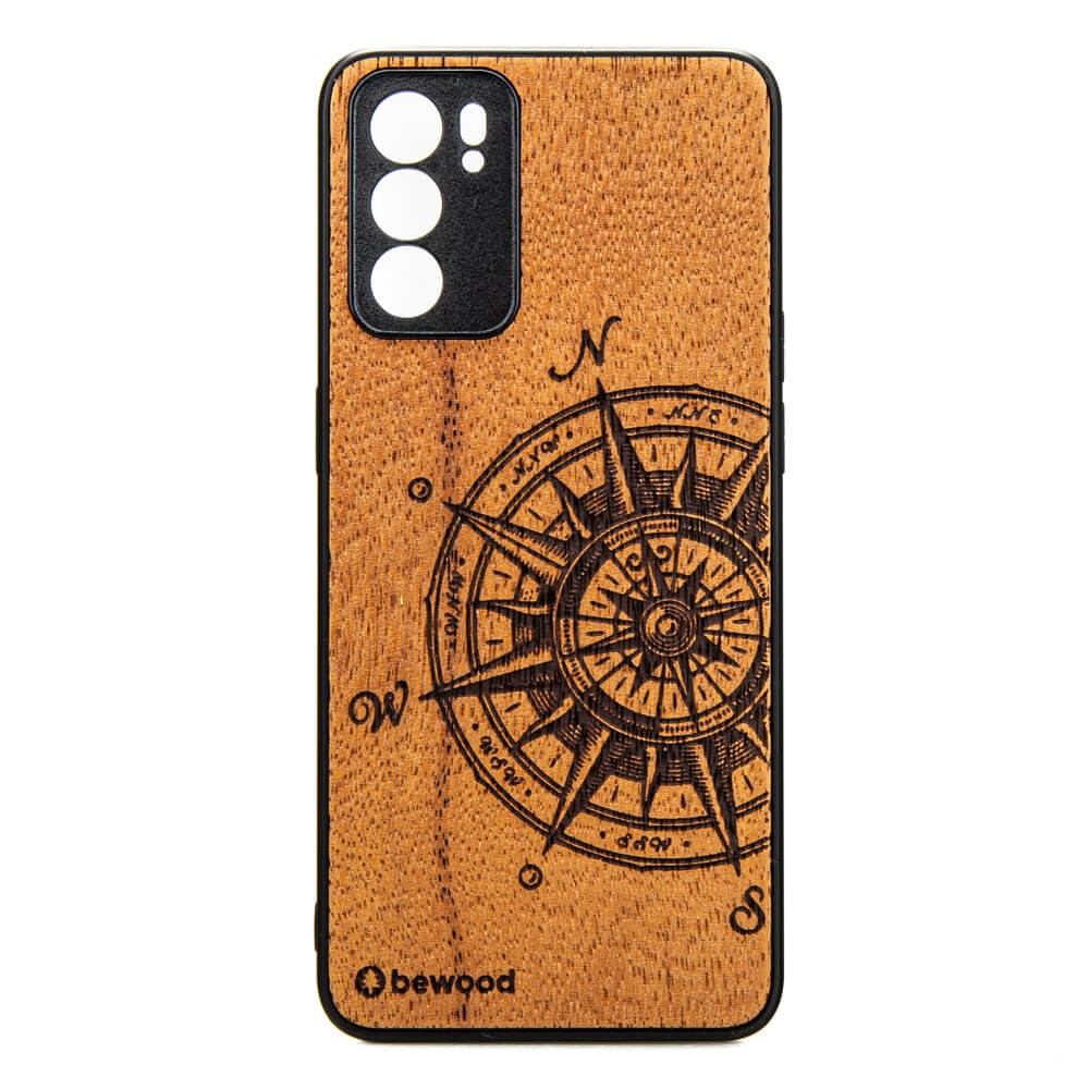 Drewniane Etui Oppo Reno 6 5G TRAVELER MERBAU (1)