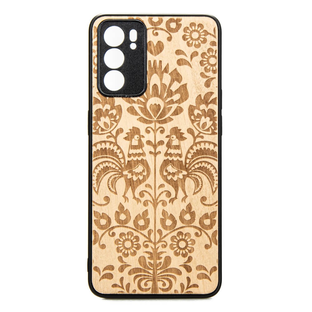 Drewniane Etui Oppo Reno 6 5G POLSKI FOLK ANIEGRE (1)
