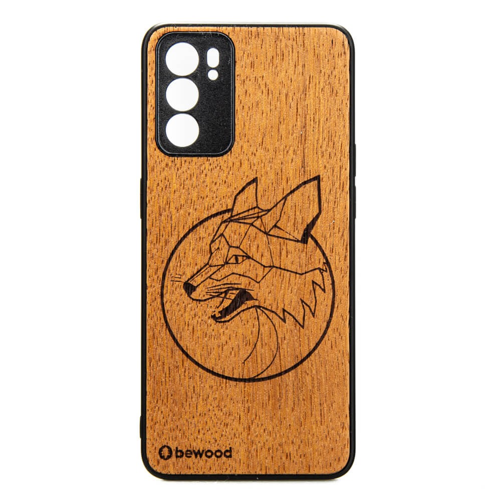 Drewniane Etui Oppo Reno 6 5G LIS MERBAU (1)