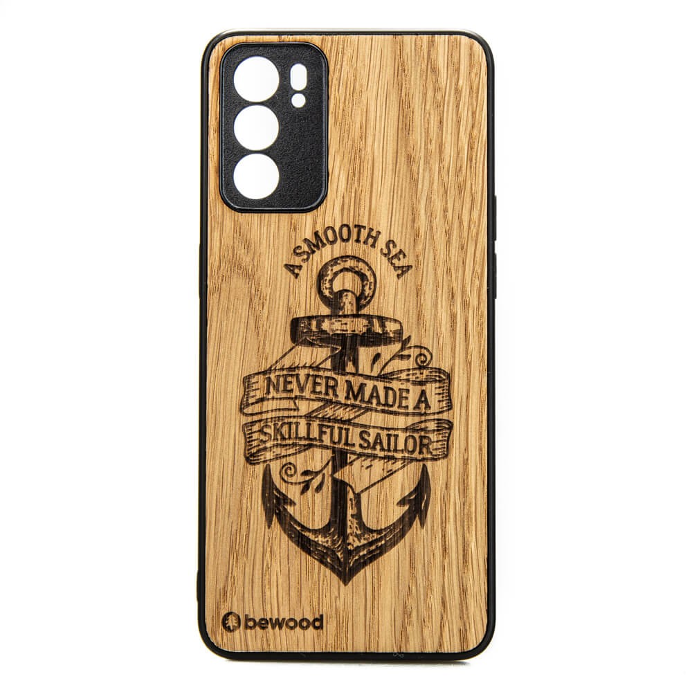 Drewniane Etui Oppo Reno 6 5G KOTWICA DĄB (1)