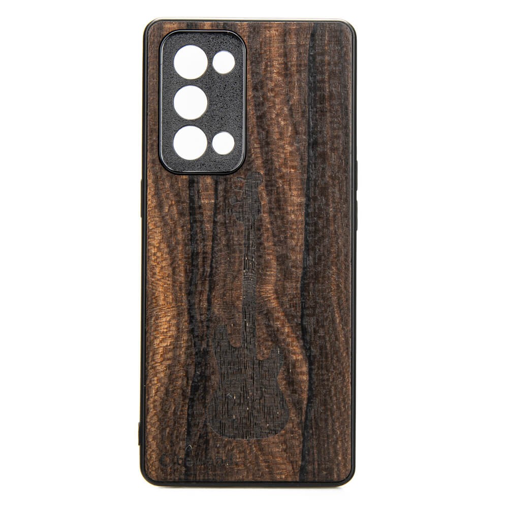 Drewniane Etui Oppo Reno 6 Pro GITARA ZIRICOTE (1)