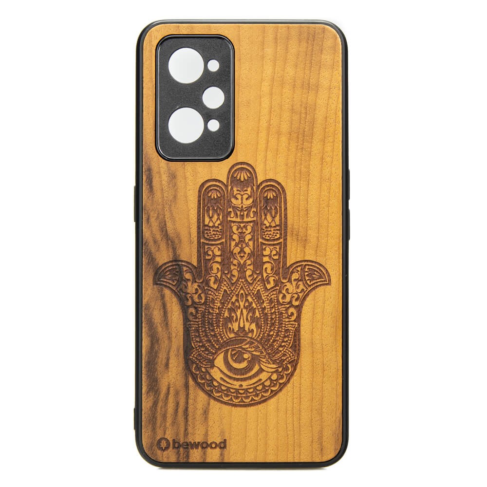 Drewniane Etui Realme GT 2 / GT Neo 2 / GT Neo 3T HAMSA IMBUIA (1)