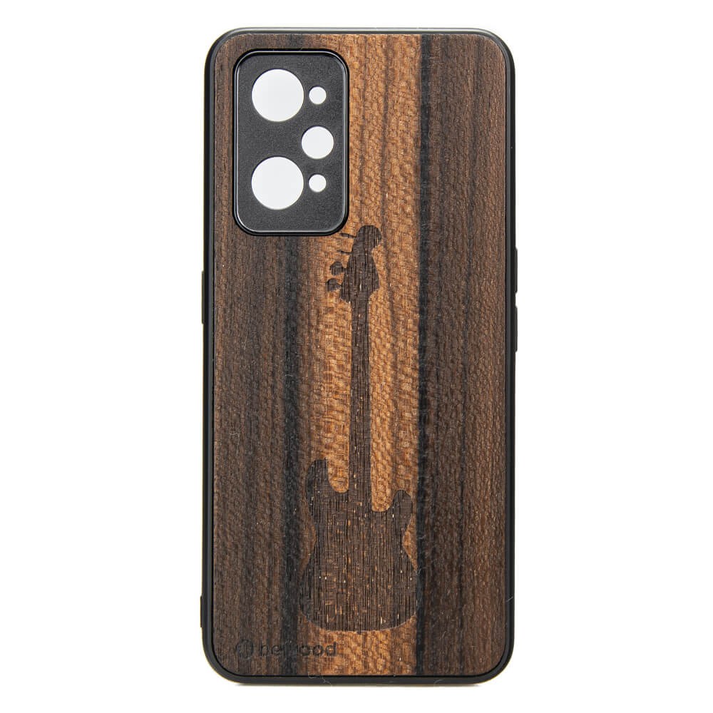 Drewniane Etui Realme GT 2 / GT Neo 2 / GT Neo 3T GITARA ZIRICOTE (1)