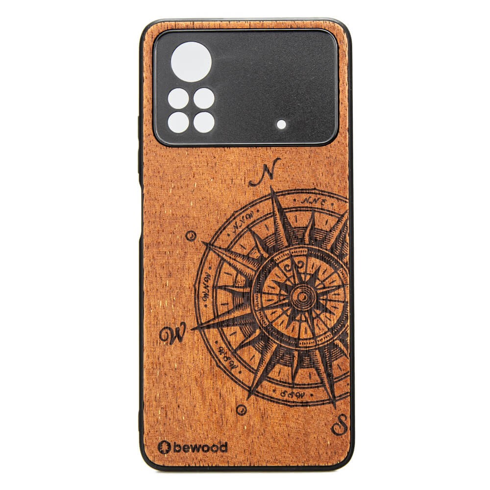 Drewniane Etui Xiaomi POCO X4 Pro 5G TRAVELER MERBAU (1)