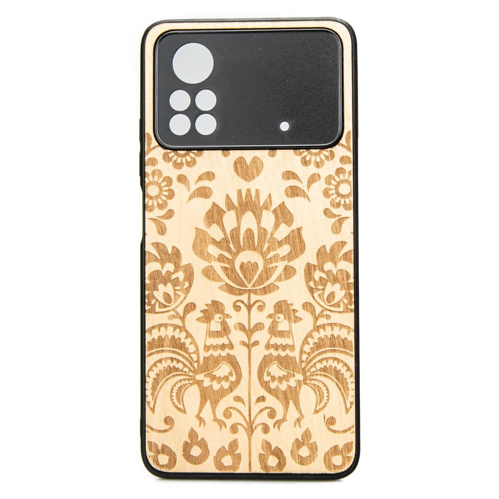 Drewniane Etui Xiaomi POCO X4 Pro 5G POLSKI FOLK ANIEGRE (1)