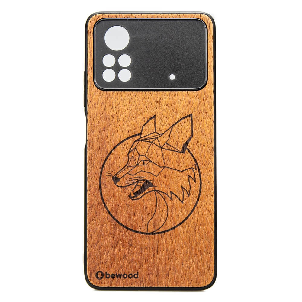 Drewniane Etui Xiaomi POCO X4 Pro 5G LIS MERBAU (1)