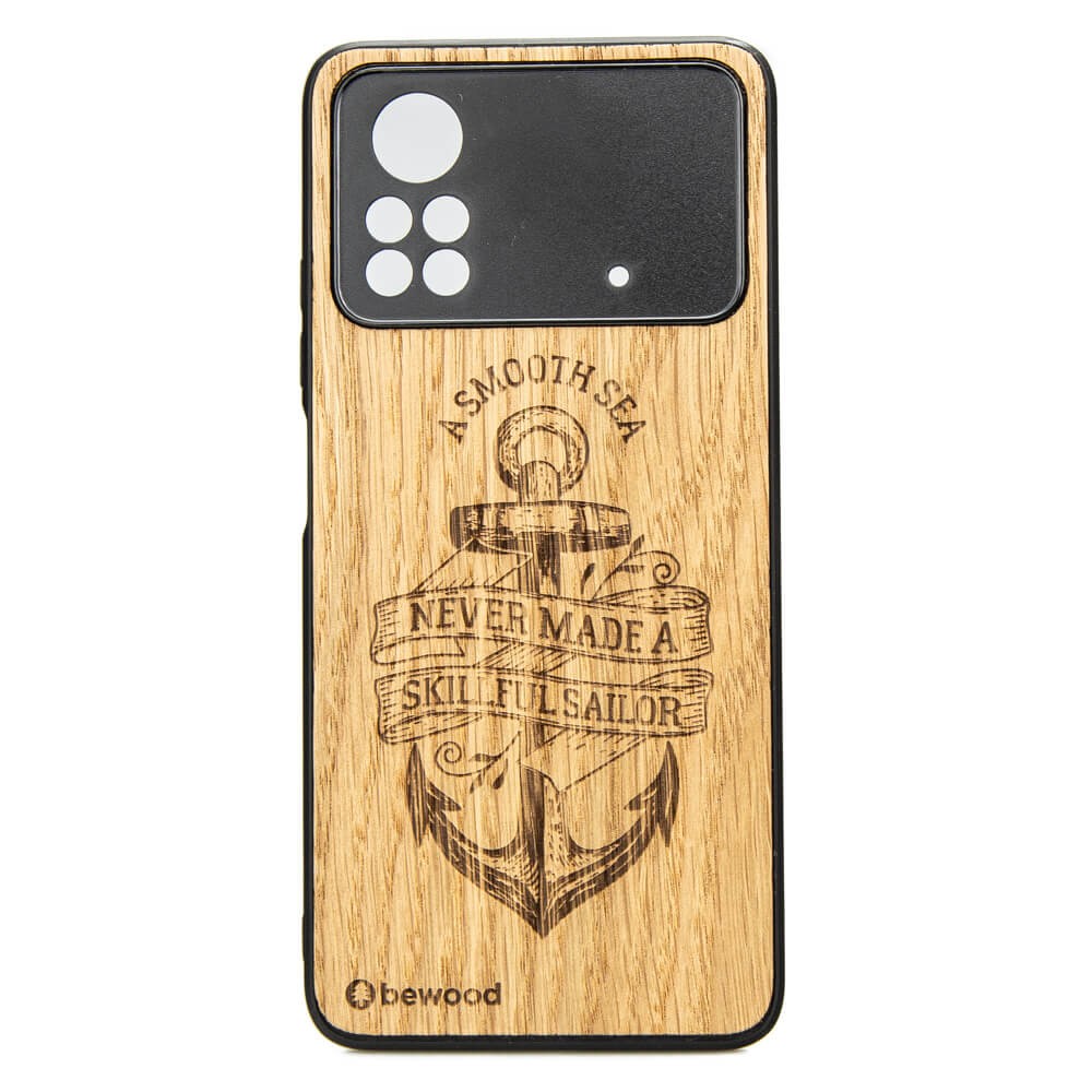 Drewniane Etui Xiaomi POCO X4 Pro 5G KOTWICA DĄB (1)
