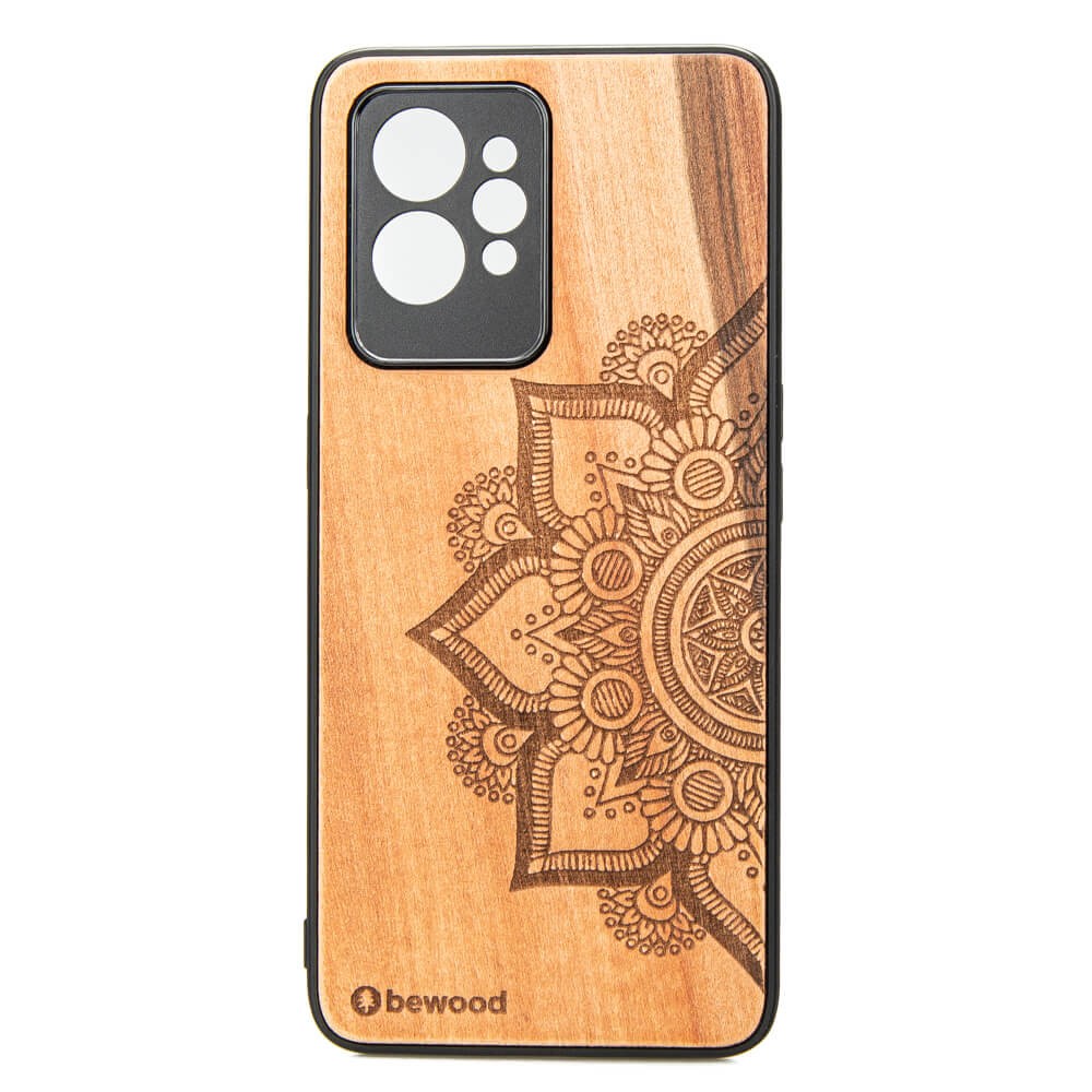 Drewniane Etui Realme GT 2 Pro MANDALA JABŁOŃ (1)