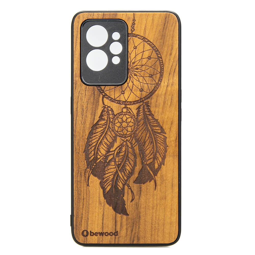 Drewniane Etui Realme GT 2 Pro ŁAPACZ SNÓW IMBUIA (1)
