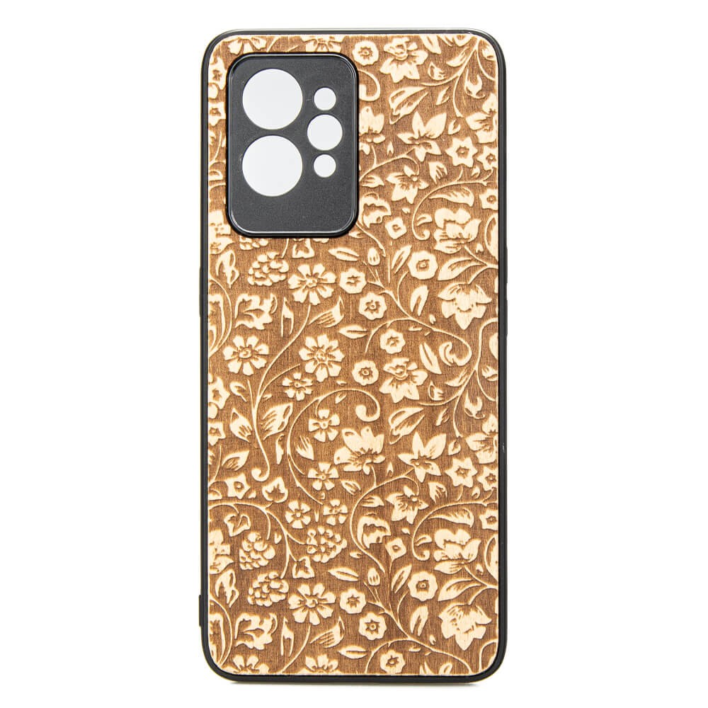 Drewniane Etui Realme GT 2 Pro KWIATY POLNE ANIEGRE (1)