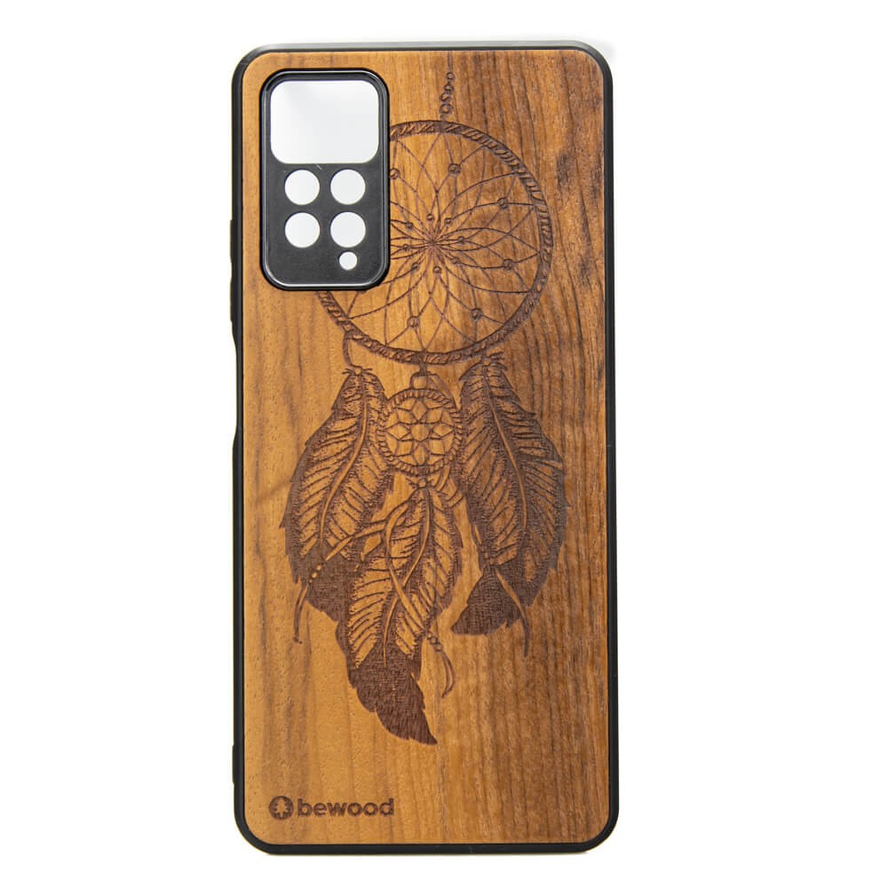 Drewniane Etui Xiaomi Redmi Note 11 Pro ŁAPACZ SNÓW IMBUIA (1)