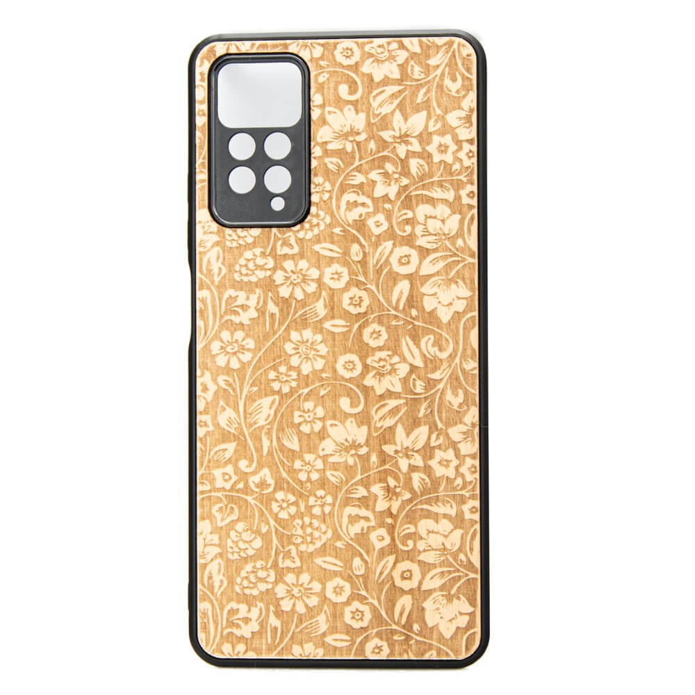 Drewniane Etui Xiaomi Redmi Note 11 Pro KWIATY POLNE ANIEGRE (1)