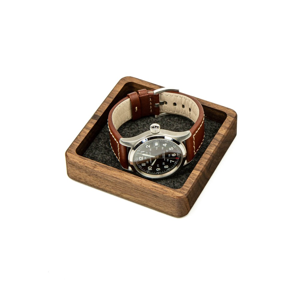 Wooden Organizer Small Single Box - Walnut - S (5)