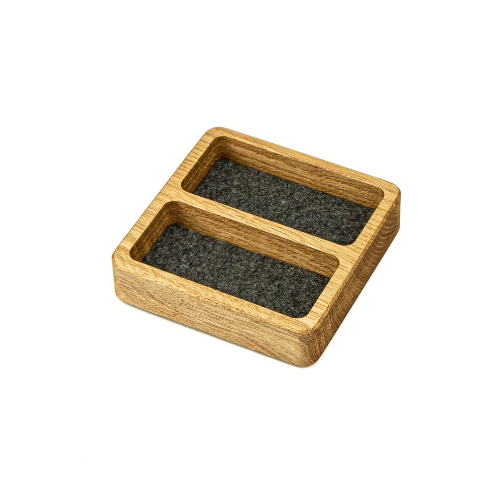 Organizer Drewniany Bewood - Small Double Box - Dąb (3)