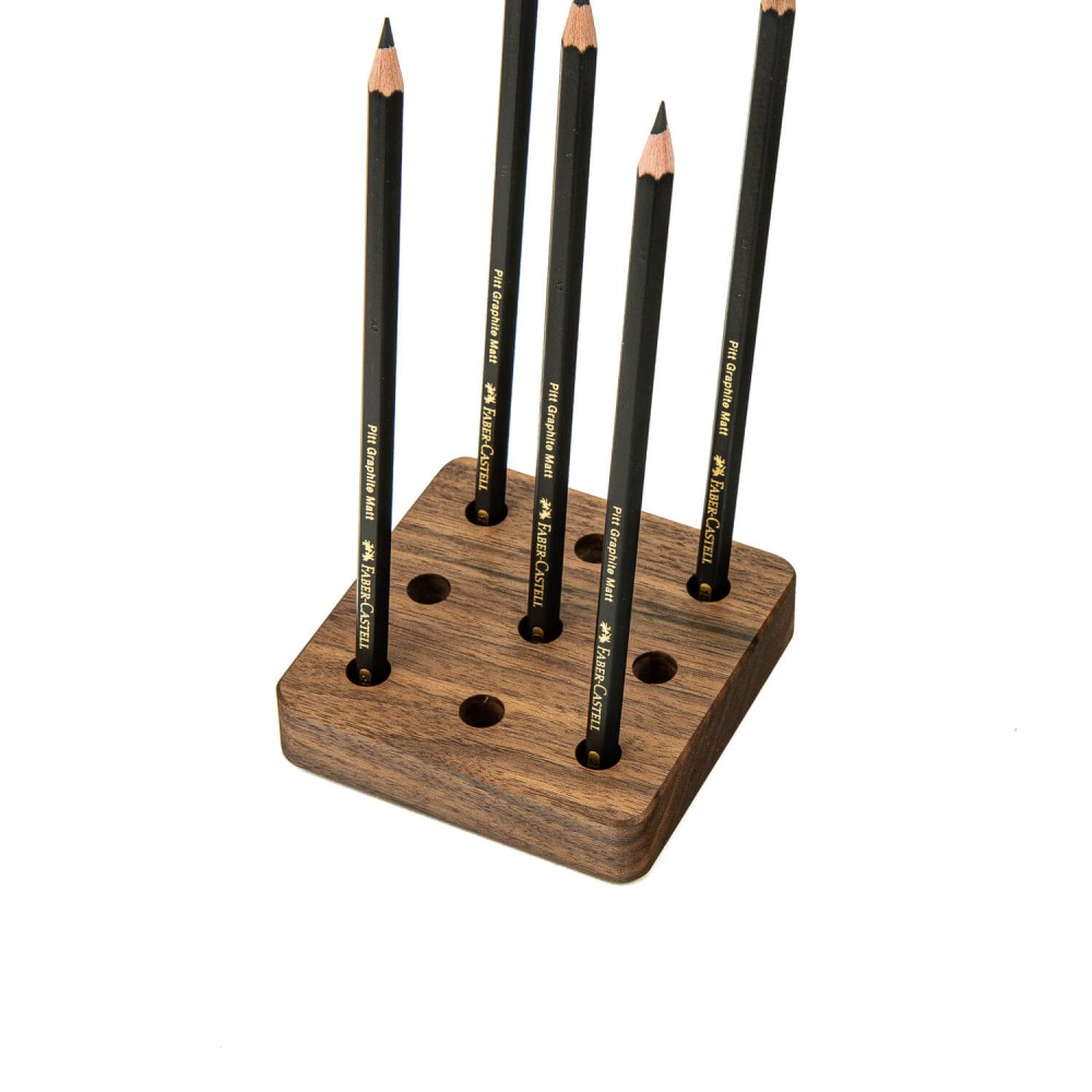 Organizer Drewniany Bewood - Pen Stand - Orzech (1)