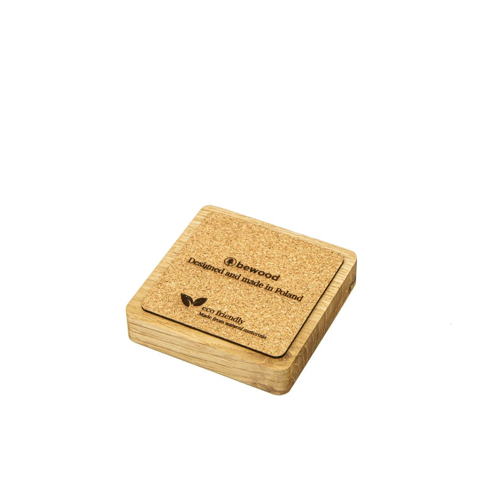 Organizer Drewniany Bewood - Pen Stand - Dąb (4)